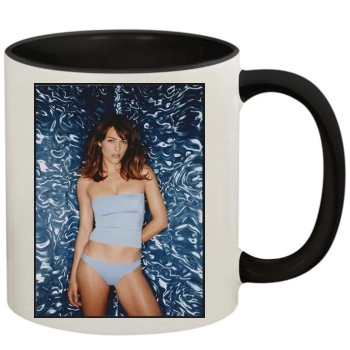 Elizabeth Hurley 11oz Colored Inner & Handle Mug