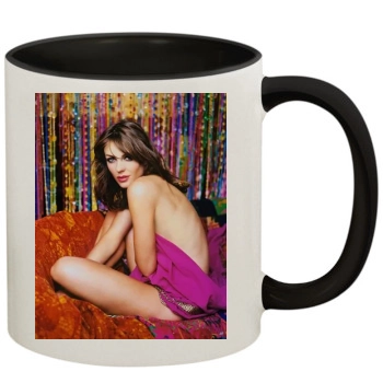 Elizabeth Hurley 11oz Colored Inner & Handle Mug