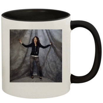 Emily Browning 11oz Colored Inner & Handle Mug