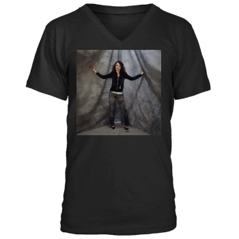 Emily Browning Men's V-Neck T-Shirt