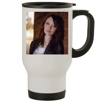 Emily Browning Stainless Steel Travel Mug