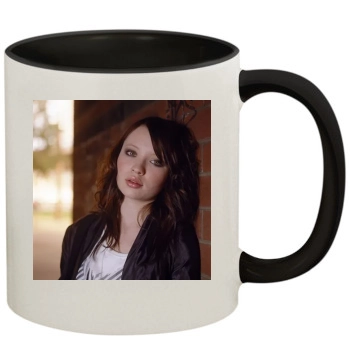 Emily Browning 11oz Colored Inner & Handle Mug