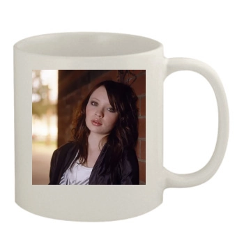 Emily Browning 11oz White Mug