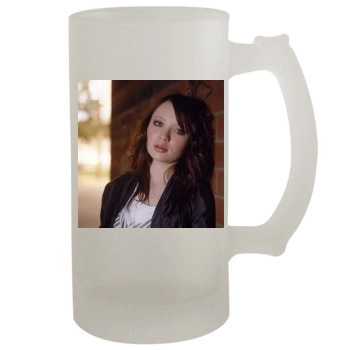 Emily Browning 16oz Frosted Beer Stein