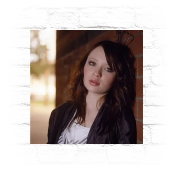 Emily Browning Metal Wall Art