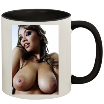 Emma Frain 11oz Colored Inner & Handle Mug