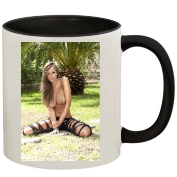 Emma Frain 11oz Colored Inner & Handle Mug