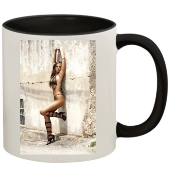 Emma Frain 11oz Colored Inner & Handle Mug