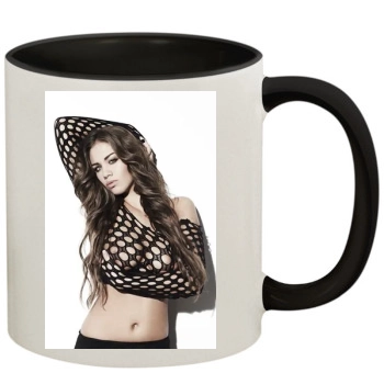 Emma Frain 11oz Colored Inner & Handle Mug