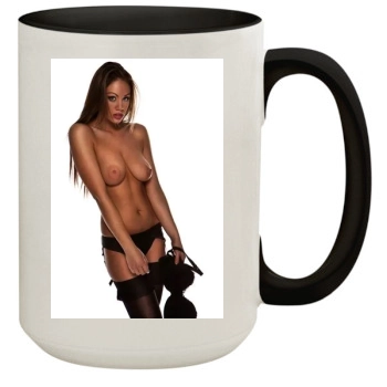 Emma Frain 15oz Colored Inner & Handle Mug