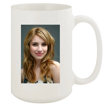 Emma Roberts 15oz White Mug