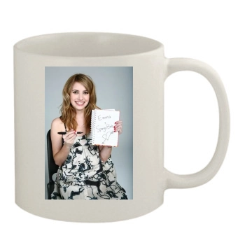 Emma Roberts 11oz White Mug