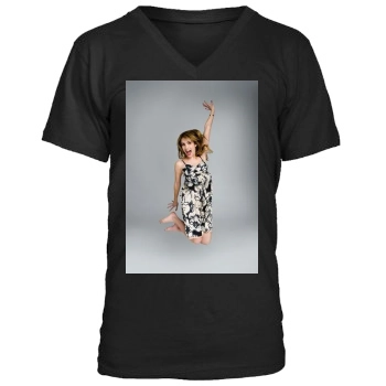 Emma Roberts Men's V-Neck T-Shirt