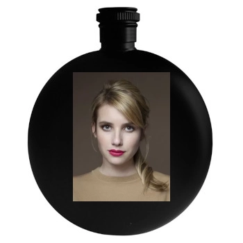 Emma Roberts Round Flask