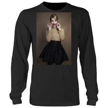 Emma Roberts Men's Heavy Long Sleeve TShirt