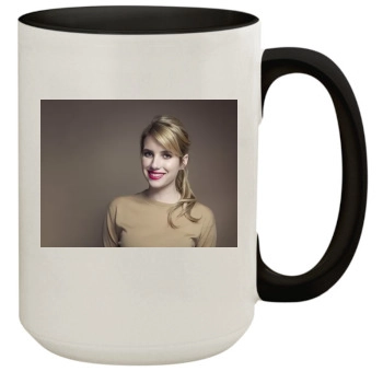 Emma Roberts 15oz Colored Inner & Handle Mug