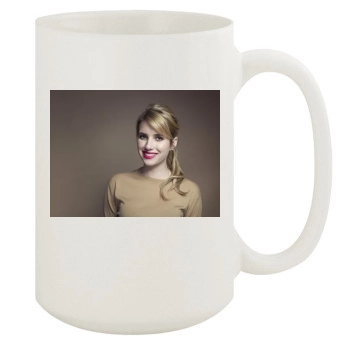 Emma Roberts 15oz White Mug