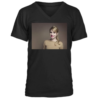 Emma Roberts Men's V-Neck T-Shirt