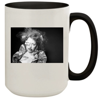 Emma Stone 15oz Colored Inner & Handle Mug