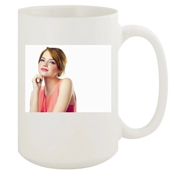 Emma Stone 15oz White Mug