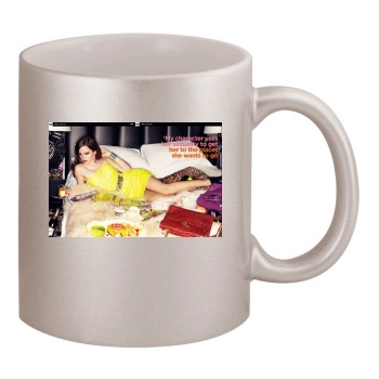 Emma Watson 11oz Metallic Silver Mug