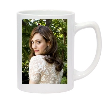 Emmy Rossum 14oz White Statesman Mug