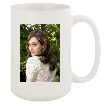 Emmy Rossum 15oz White Mug