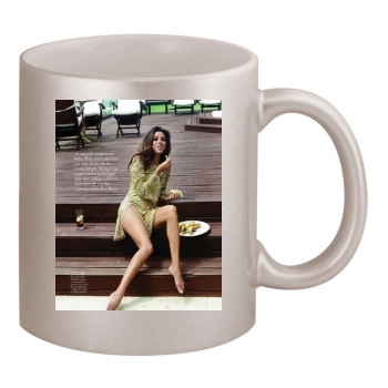 Eva Longoria 11oz Metallic Silver Mug