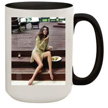 Eva Longoria 15oz Colored Inner & Handle Mug