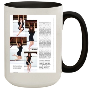 Eva Longoria 15oz Colored Inner & Handle Mug