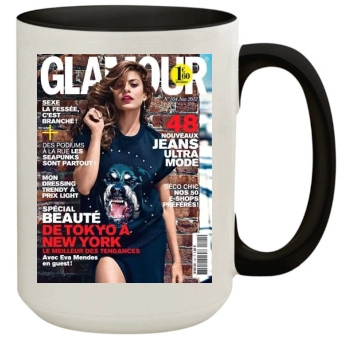 Eva Mendes 15oz Colored Inner & Handle Mug