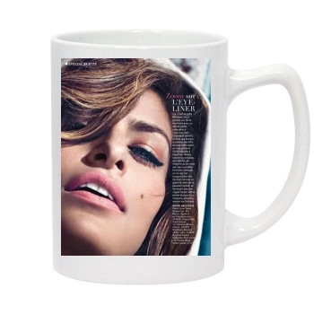 Eva Mendes 14oz White Statesman Mug