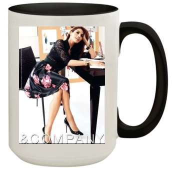 Eva Mendes 15oz Colored Inner & Handle Mug