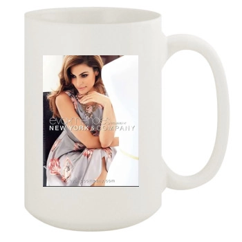 Eva Mendes 15oz White Mug