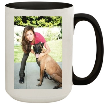 Eva Mendes 15oz Colored Inner & Handle Mug