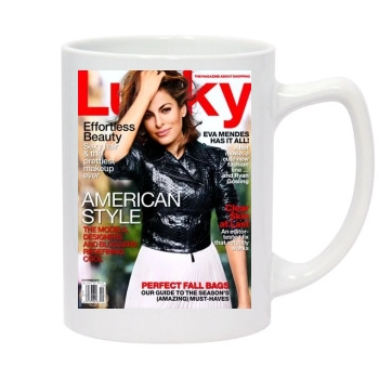 Eva Mendes 14oz White Statesman Mug