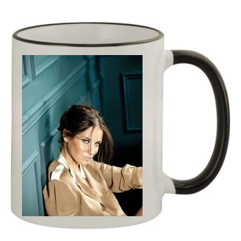 Evangeline Lilly 11oz Colored Rim & Handle Mug