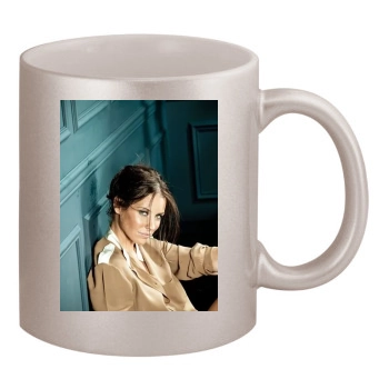 Evangeline Lilly 11oz Metallic Silver Mug