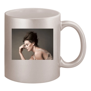 Evangeline Lilly 11oz Metallic Silver Mug