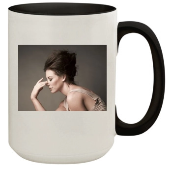 Evangeline Lilly 15oz Colored Inner & Handle Mug