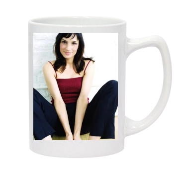 Famke Janssen 14oz White Statesman Mug