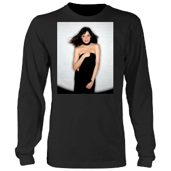 Famke Janssen Men's Heavy Long Sleeve TShirt