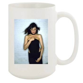 Famke Janssen 15oz White Mug