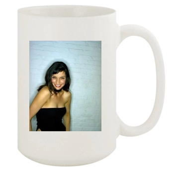 Famke Janssen 15oz White Mug