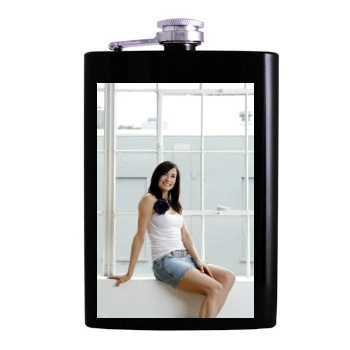 Famke Janssen Hip Flask