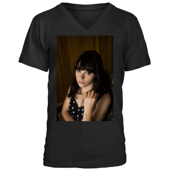 Felicity Jones Men's V-Neck T-Shirt