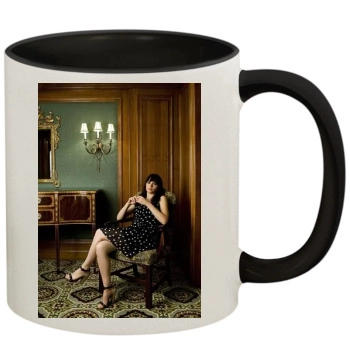 Felicity Jones 11oz Colored Inner & Handle Mug