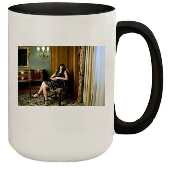 Felicity Jones 15oz Colored Inner & Handle Mug