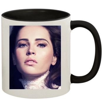 Felicity Jones 11oz Colored Inner & Handle Mug