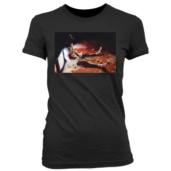 Frank Ocean Women's Junior Cut Crewneck T-Shirt